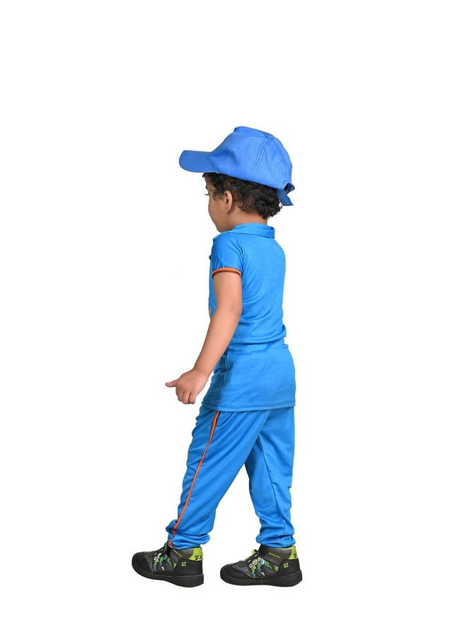 BookMyCostume BookMyCostume Indian Cricket Team Cricketer Boys Sports Fancy Dress Costume Adults S-M  - Image 3
