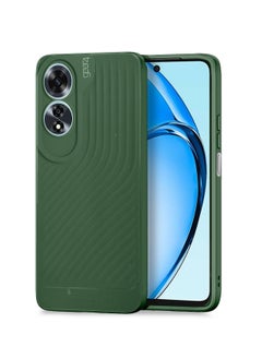 Gear4 Soft Liquid Silicone With Wavey Texture Case Cover For Oppo A60 4G 2024 Gear4 Dark Green  - Image 1
