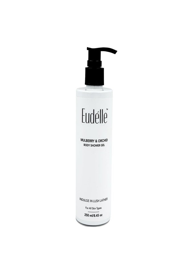 Eudelle Mulberry & Orchid Hydrating Body Wash with Sabiwhite for Radiance | Amino Acids & Hyaluronic Acid for Skin Nourishment (2) - Image 1