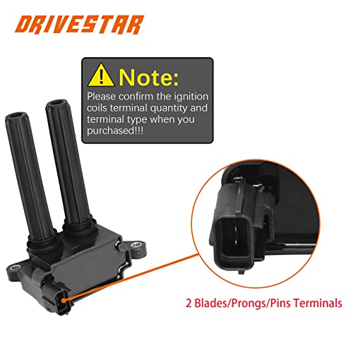 DRIVESTAR UF504 C1526 Ignition Coil Pack 2006-2010 for Dodge Ram 1500, 2008-2018 Challenger, 2006-2019 Charger, 2006-18 for Jeep Grand Cherokee, Commander, for Chrysler Aspen 300 V8 5.7L 6.4L - Image 4