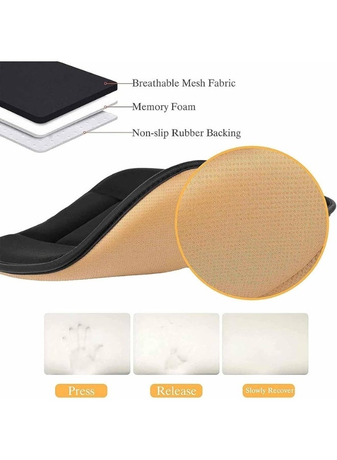 jaexest Premium PU Leather Car Seat Cushion – Comfortable, Breathable, Anti-Slip Pad for Auto Seats (Brown) - Image 3