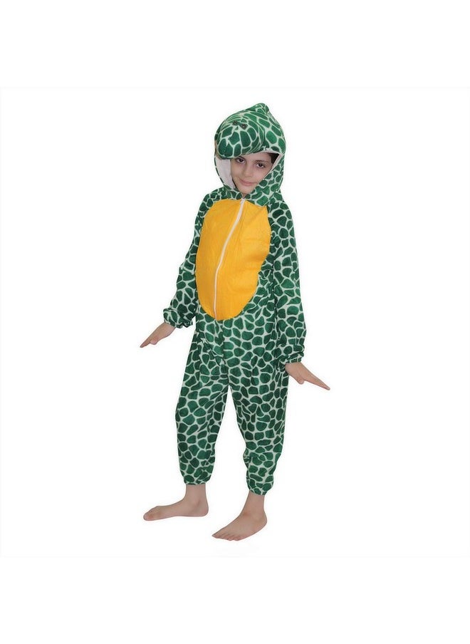 Kaku Fancy Dresses Kaku Fancy Dresses Tortoise Water Animal Costume -Green, 7-8 Years, For Boys & Girls  - Image 2