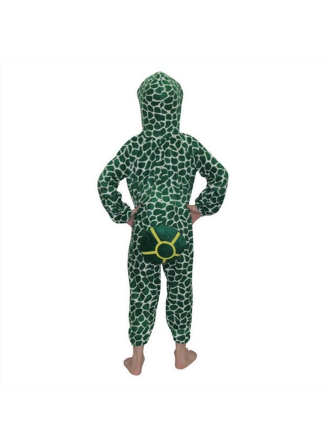 Kaku Fancy Dresses Kaku Fancy Dresses Tortoise Water Animal Costume -Green, 7-8 Years, For Boys & Girls  - Image 3