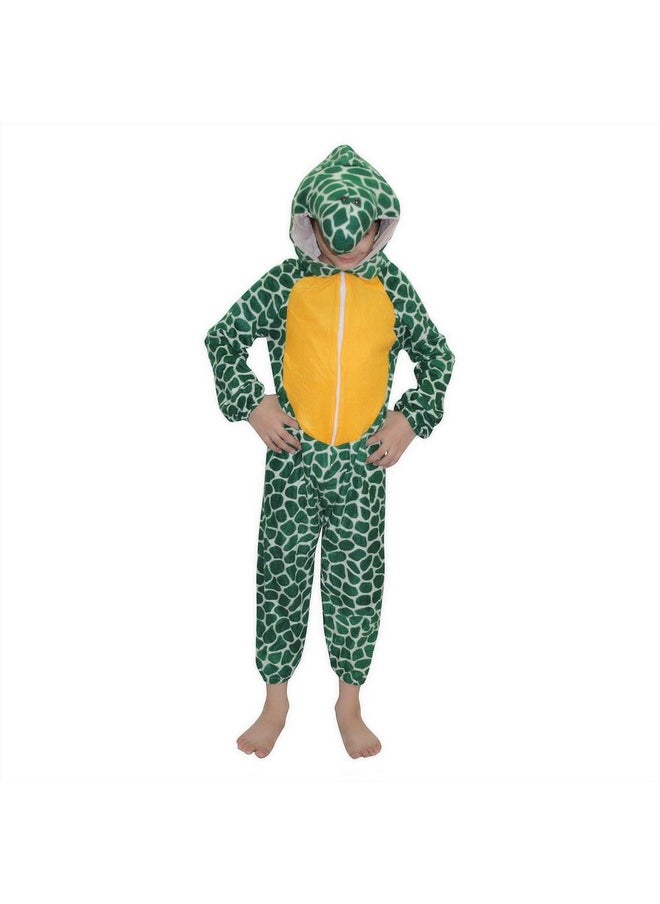 Kaku Fancy Dresses Kaku Fancy Dresses Tortoise Water Animal Costume -Green, 7-8 Years, For Boys & Girls  - Image 4