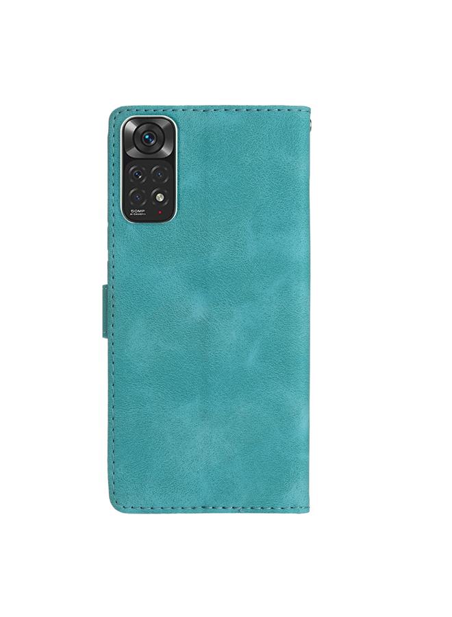 erorex Case For Xiaomi Redmi Note 11 4G Global / Note 11S Flower Butterfly Embossing Pattern Leather Phone Case - Image 3