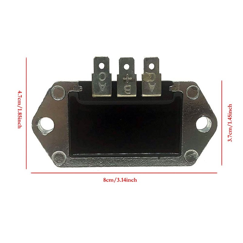 Syconeer Voltage Regulator Rectifier for Kohler 8-25 HP Engines with 15 Amp Alternators Replace OE 41 403 10-S 41 403 09-S 25 403 03-S - Image 3