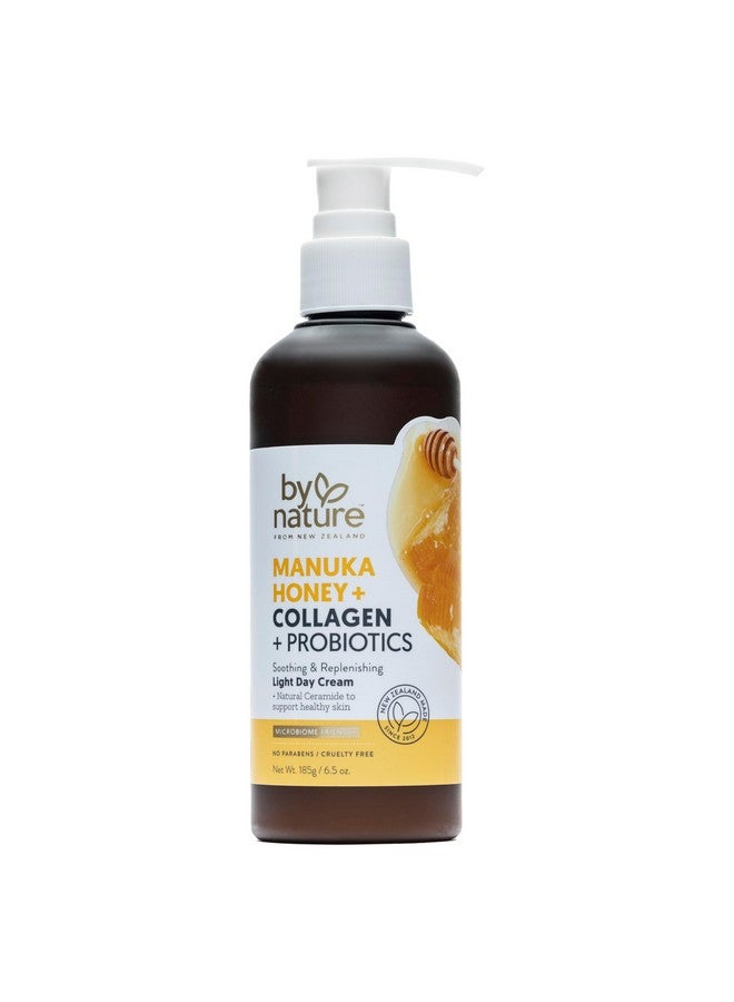 باي نيتشر كريم النهار بعسل مانوكا + الكولاجين + البروبيوتيك - تركيبة مغذية لتهدئة بشرتك - منتجات العناية بالبشرة من نيوزيلندا - 6.5 أونصة - Image 1