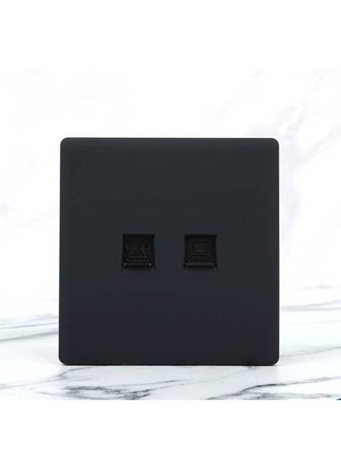 The key has two inputs for a phone and a computer