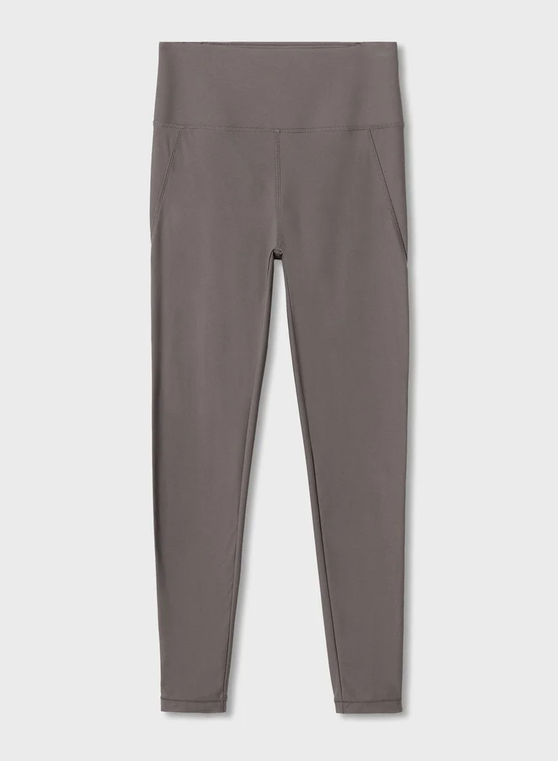 MANGO High Waist Leggings