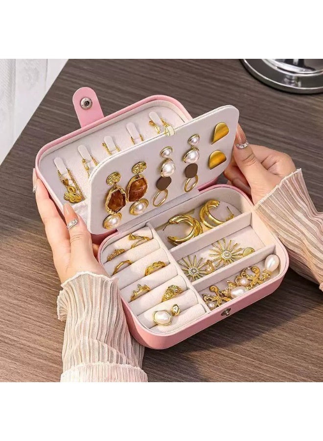 علبة مجوهرات أنيقة للتخزين | منظف سفر قابل للحمل بسعة كبيرة مع حماية من الأكسدة - Image 4