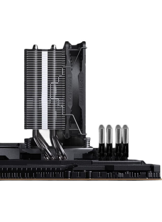 Phanteks Phanteks Polar S4 Single Tower Anti-Gravity 4 Heat Pipe Cpu Air Cooler (High Airflow Pwm Fan, High-Performance Thermal Paste, Am5/1700) - Image 1