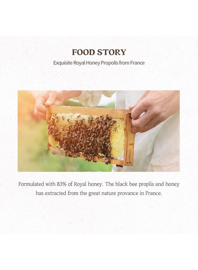Skinfood Royal Honey Propolis Enrich Barrier Cream 50% Black Bee Propolis & Royal Jelly Extract Face Cream Propolis Serum For Skin Royal Essence Facial Cream 2.13 Fl. Oz (63 Ml)