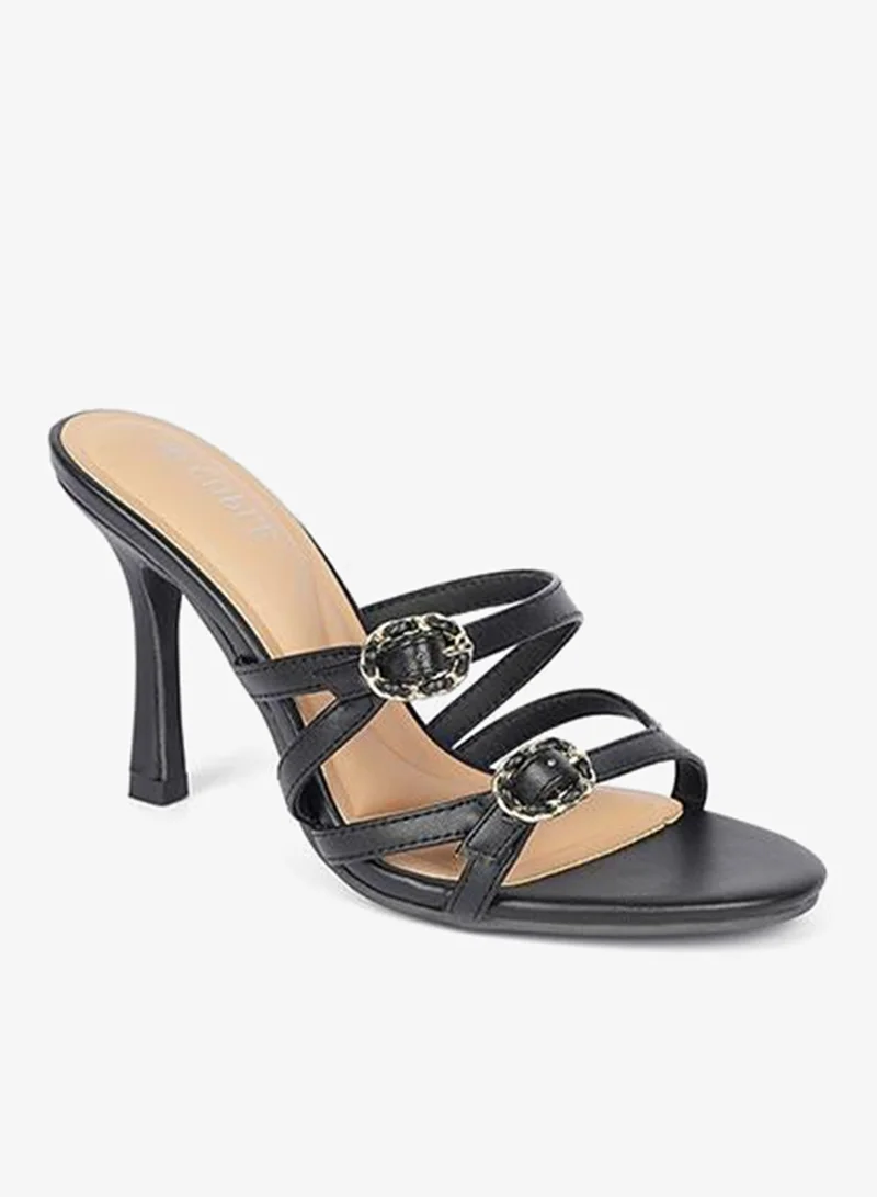 كابلي صنادل نسائية بكعب كاجوال