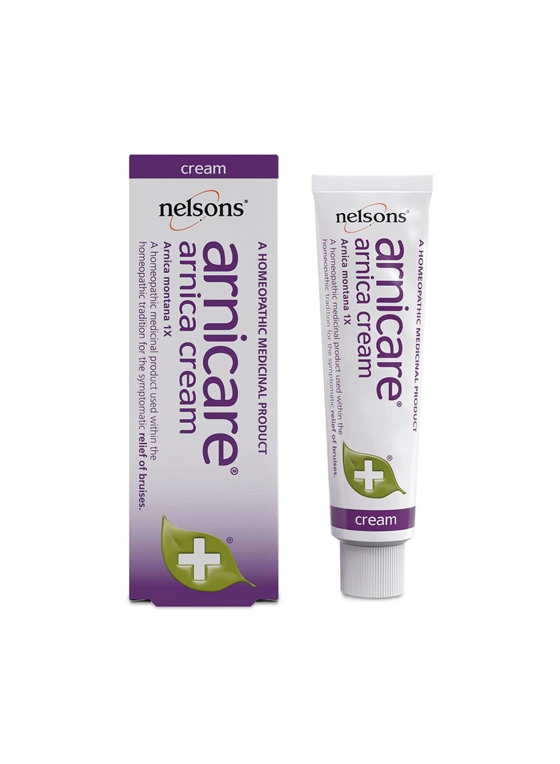 A topical cream used to treat the symptoms of bruising 30 g