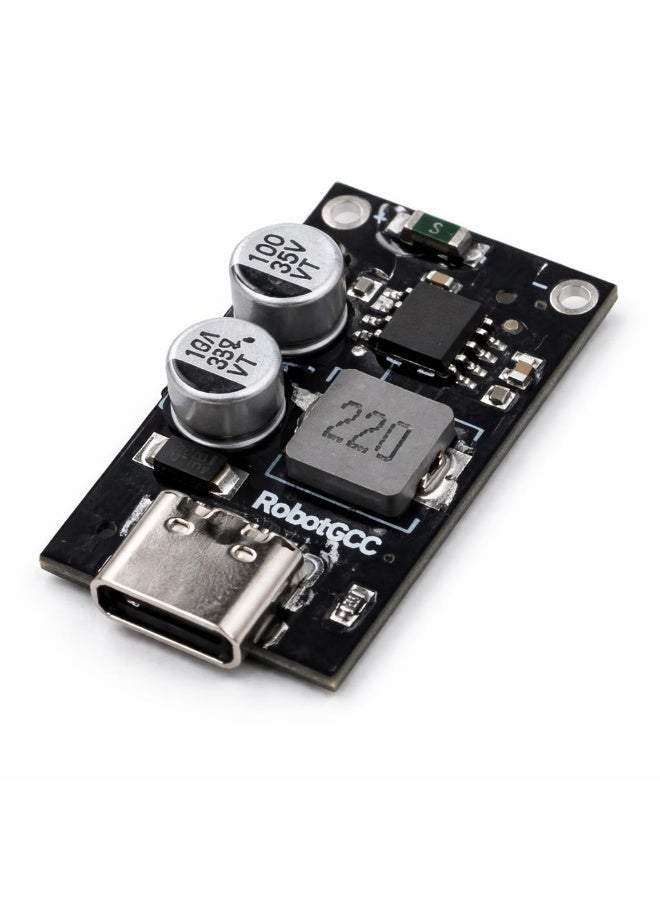robotgcc Step Down Voltage Regulator Module DC Buck Converter Fast Charging USB Type C Power Supply Board 12V 24V to 5V Stable Output for Arduino IoT Robotics Smart Devices DIY Projects - Image 5