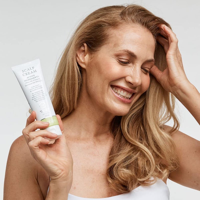 MooGoo Scalp Cream - Seborrheic Dermatitis & Cradle Cap Natural Formula, Relief for Red, Itchy, Crusty & Dry Skin Around the Scalp, Ears, Hairline, Eyes & Nose, for Babies & Adults, 120g / 4.2oz. - Image 3