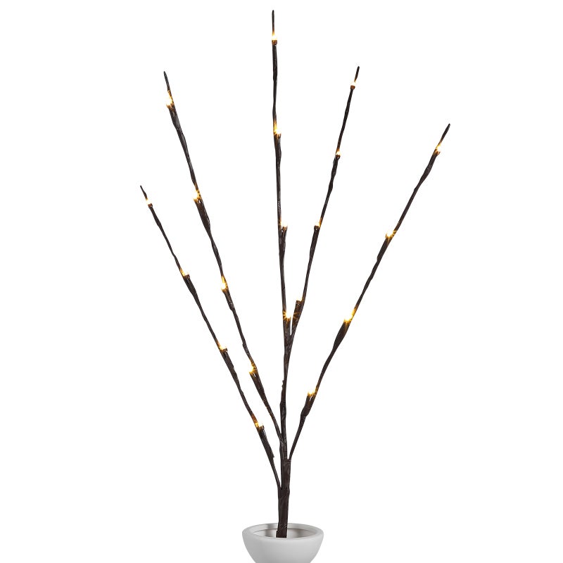1pc Simulation Branches Lamp Home Interior Decorative Lamp Warm Lamp - Image 1