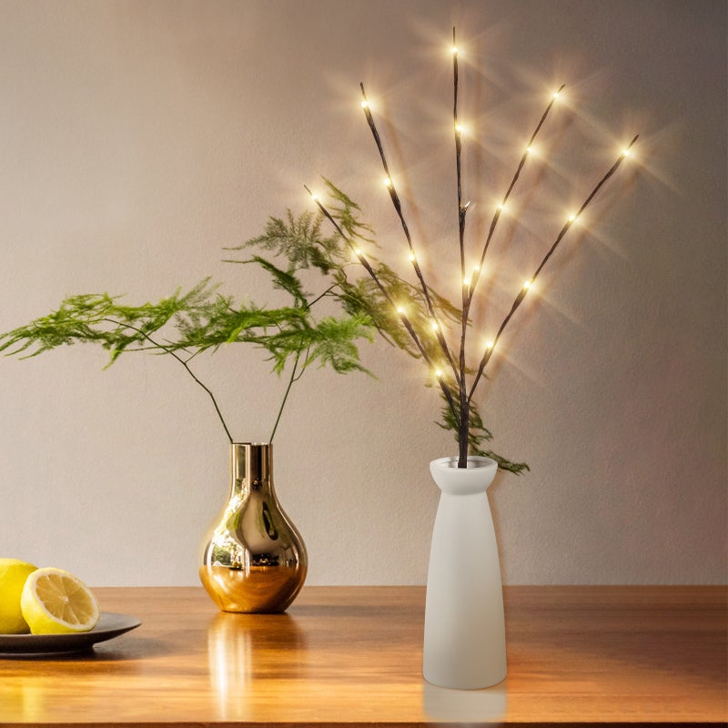 1pc Simulation Branches Lamp Home Interior Decorative Lamp Warm Lamp - Image 5