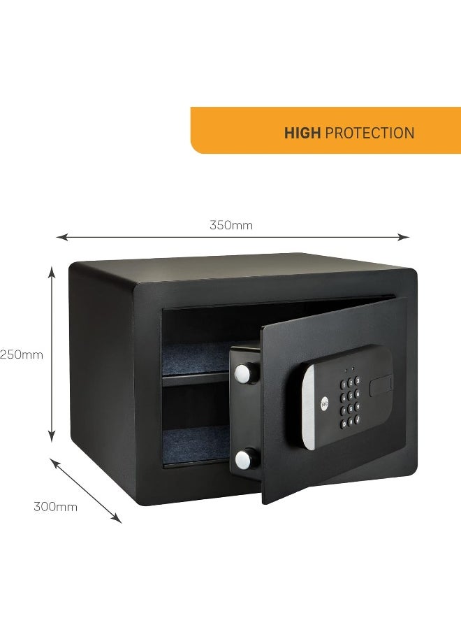 Smart Safe with Mobile Phone-Bluetooth, Pin Code & Mechanical Key Access