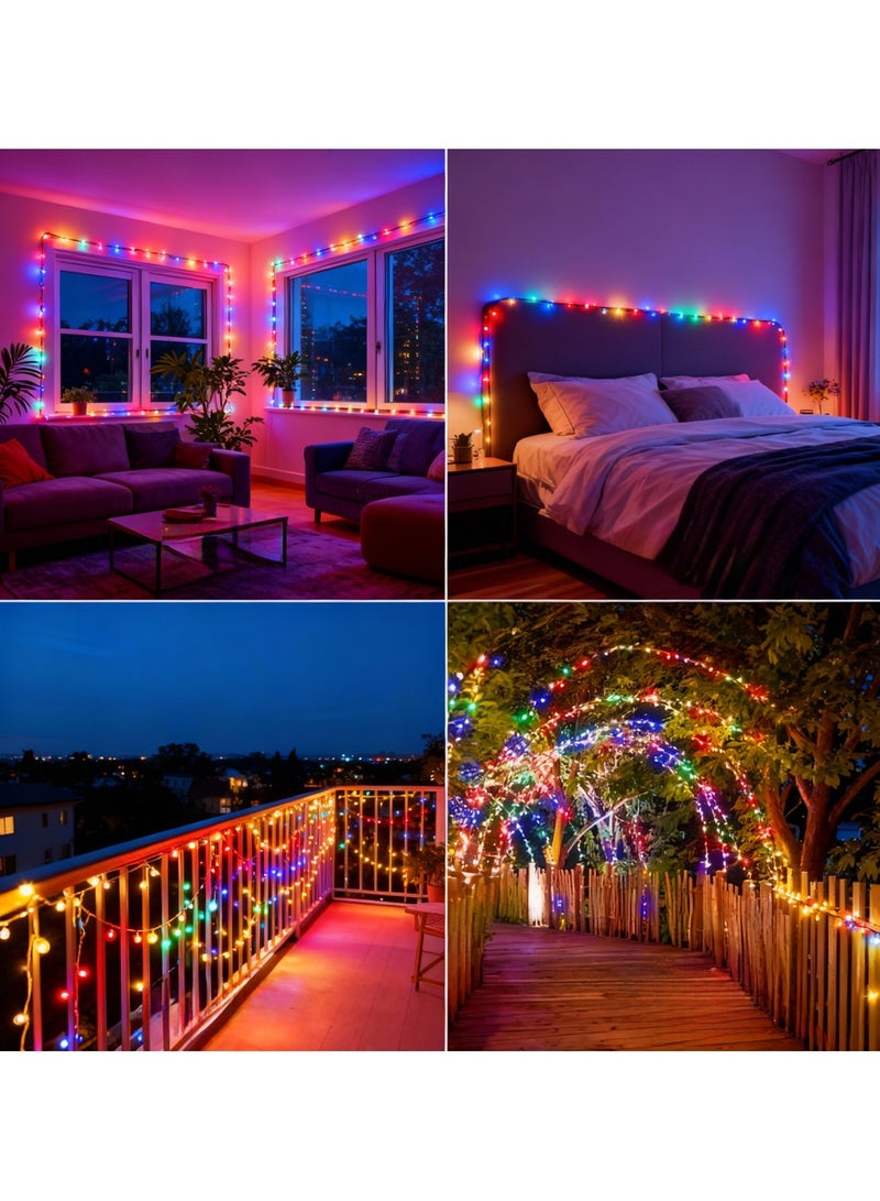 زايو Decorative LED String Lights Multicolour  10 Meter - Image 4
