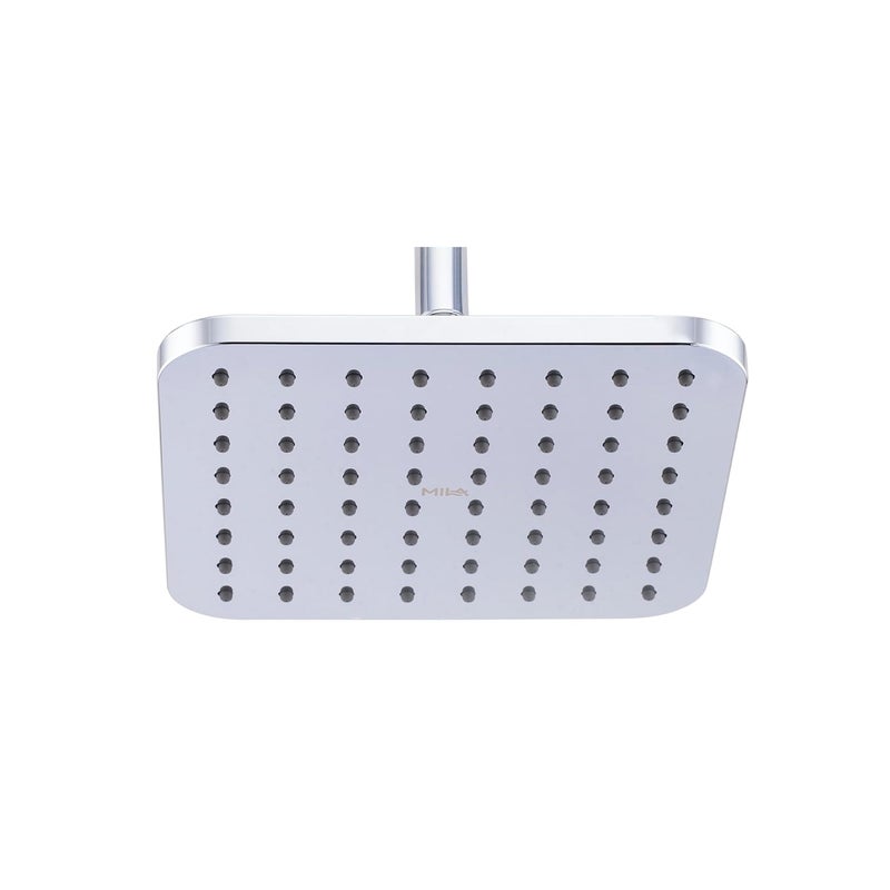 Mila India MILA Serene Rain Shower MSXX0308CM Shower Head surface with Chrome Rain Shower Head Single Function Full Spray with Flow Control 205x205 mm - Image 3