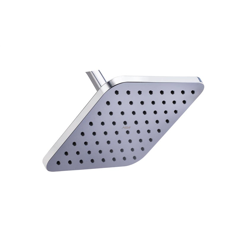 Mila India MILA Serene Rain Shower MSXX0308CM Shower Head surface with Chrome Rain Shower Head Single Function Full Spray with Flow Control 205x205 mm - Image 4
