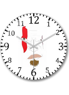 Print Shop Kratos and Atreus Wall Clock Domed Real Glass
