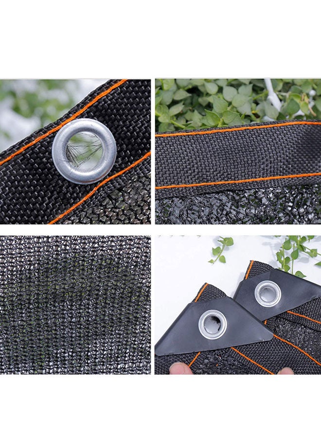 Generic 70% Sunblock Sun Shade Cloth,Black Shade Net,Garden Sun Mesh Shade Mesh Tarp,Sunshade Net for Balcony/Courtyard/Greenhouse/Kennel/Fence/Parking(Color:,Size:3x6m)  - Image 4