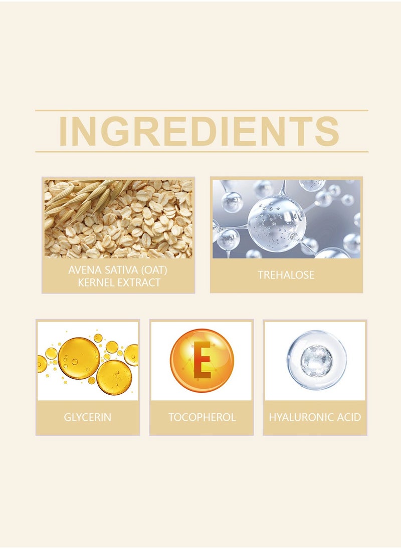 Oat So Simple Water Cream, Lightweight Moisturizer with Soothing Oat Extract, Hydrates & Calms, Fast-Absorbing, Non-Greasy, Suitable for Sensitive Skin, 100g