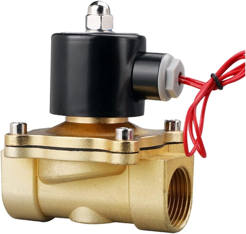 Youngran DN1/4,1/8",1/2",3/4",1",2", AC220V,DC12V 24V 220VElectric Solenoid Valve Pneumatic Valve for Water Oil Air Leisurely (Specification : DN10, Voltage : 220V) - Image 4