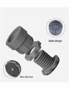 SYOSI Washing Machine Support, Adjustable Height Anti Vibration Pad, High Load Bearing Noise Cancelling, for Flip Washing Machine Refrigerator 4 PCS  - Image 4