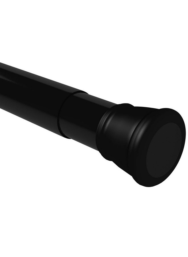 Story@Home Story@Home - Shower Curtain Rod, Adjustable Curtain Rod, Tension Spring Installation (No Tools Needed), Sturdy & Rust-Proof Curtain Rod, 41-70 Inches, Black | Curtain Rods No Drilling for Wall  - Image 1