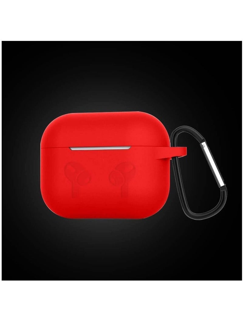 Generic - Silicone Protective Case Cover For Apple Airpods 3 3rd Generation Red - Image 1