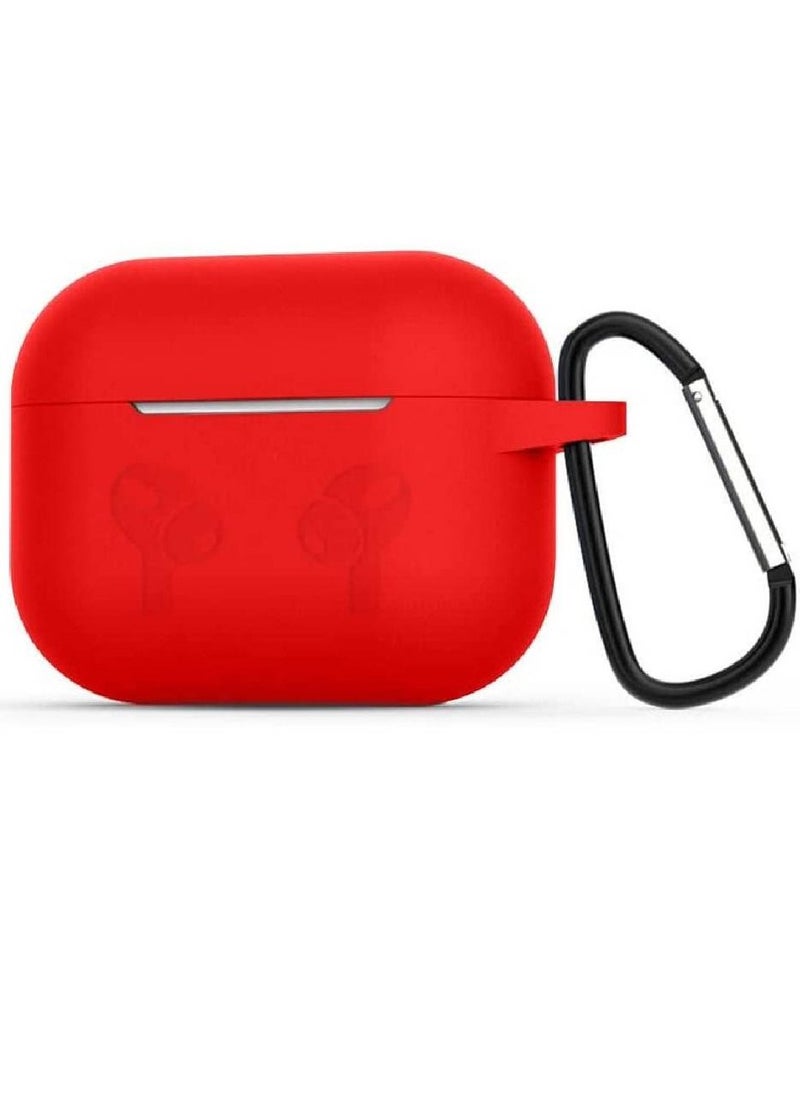 Generic - Silicone Protective Case Cover For Apple Airpods 3 3rd Generation Red - Image 1