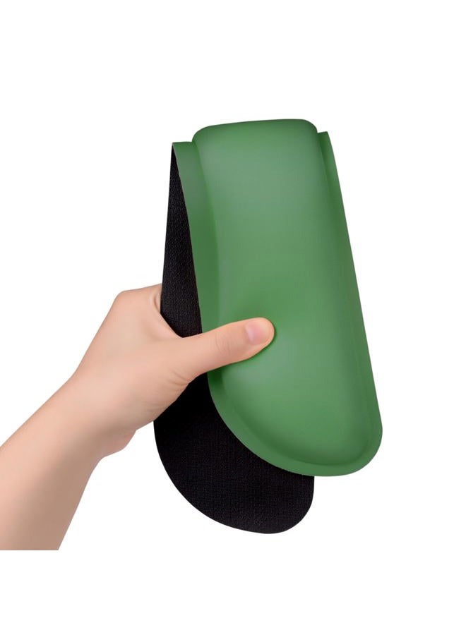 Dapesuom Enlarge Keyboard Wrist Rest, Memory Foam Keyboard Wrist Cushion for Computer Desk Mats Support, Typing Pain Relief Ergonomic Mouse Pad Rests with Non-Slip Base for Gaming Laptop, Forest Green - Image 3