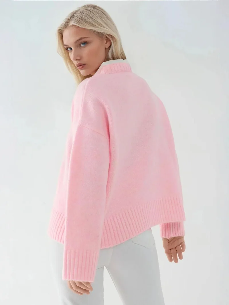 HICCUP Thick Crew Neck Extra Soft Touch Sweater