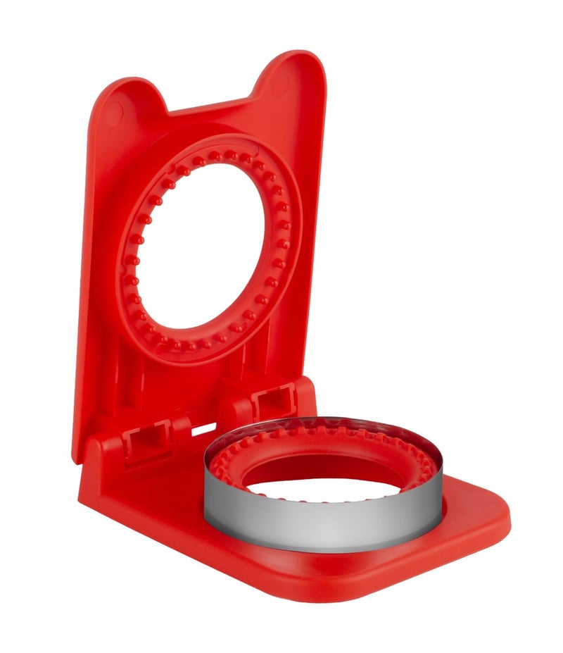 THW® Sandwich Cutter and Sealer Set Square and Round Sandwich Maker Bread Toast Breakfast Making Mold and Sealer for Kids for Cookie Cutters Can be Used in Home resaurant banquets (Square and Round) - Image 3