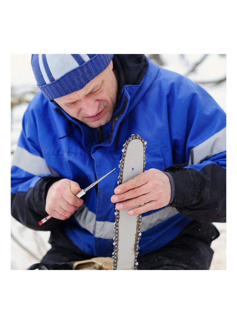 KASTWAVE 2 Pieces Diamond Retractable Knife Sharpener Honing Steel Sharpening Rod for Kitchen Outdoor Serrated Stick Tools (Blue, Silver) - Image 5