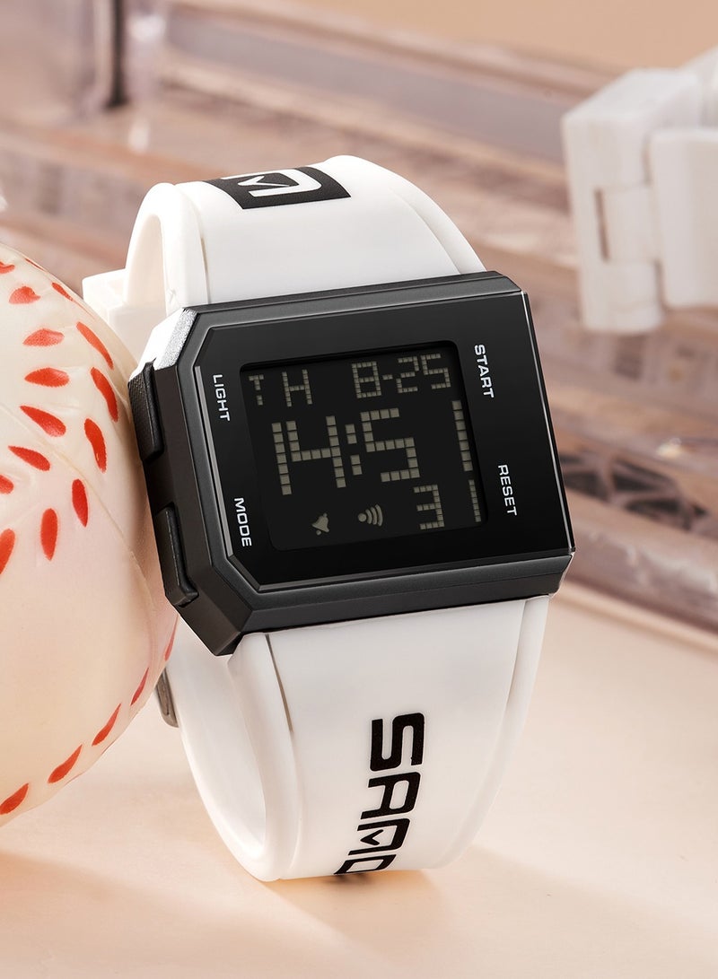 SANDA Fashion Student Electronic Watch Sports Multi functional Waterproof LED Men's Electronic Watch 2025 - Image 2