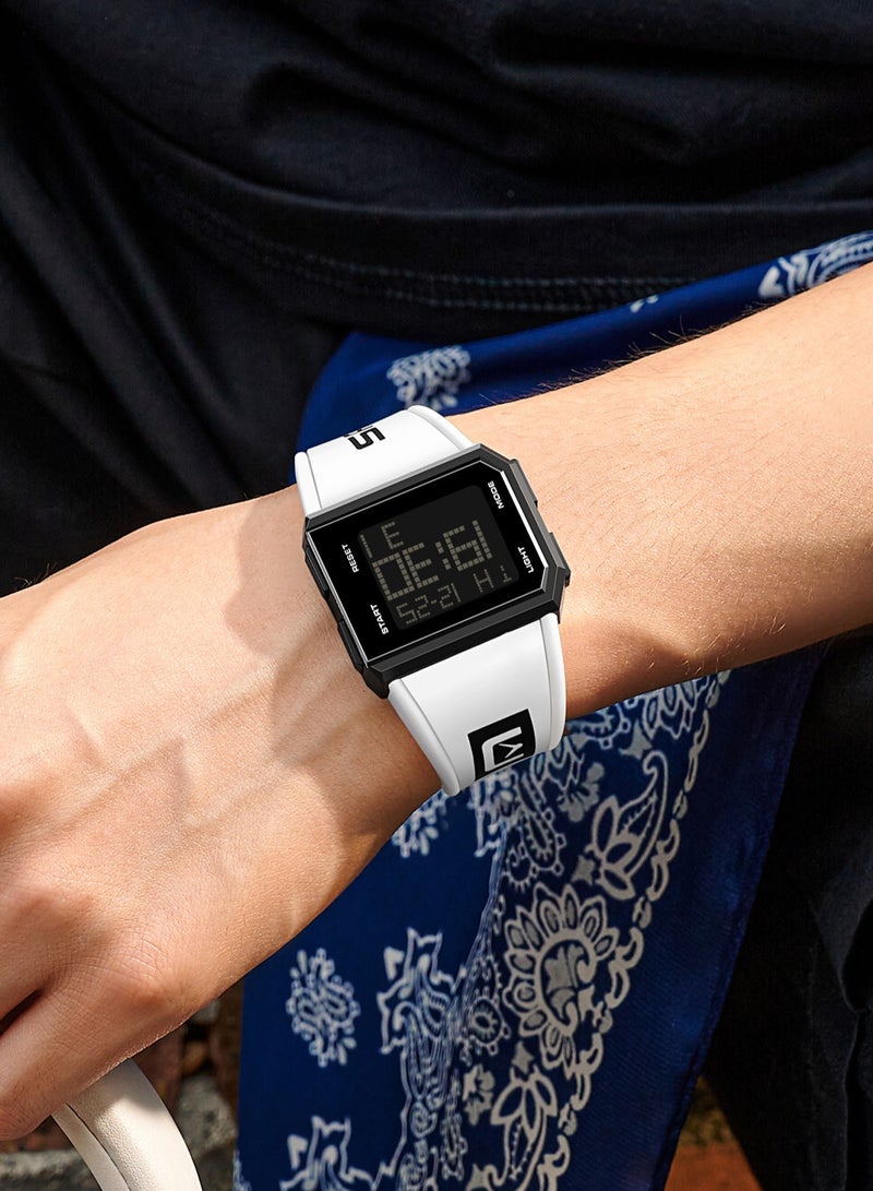 SANDA Fashion Student Electronic Watch Sports Multi functional Waterproof LED Men's Electronic Watch 2025 - Image 3