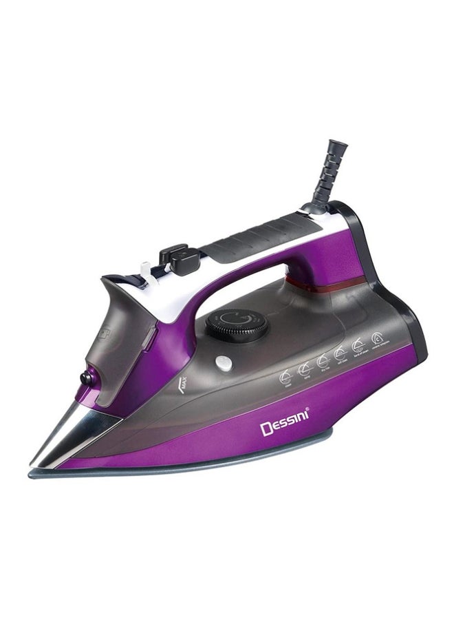 جهاز كي بالبخار 2200 W SI7007 رمادي/ بنفسجي/ أبيض