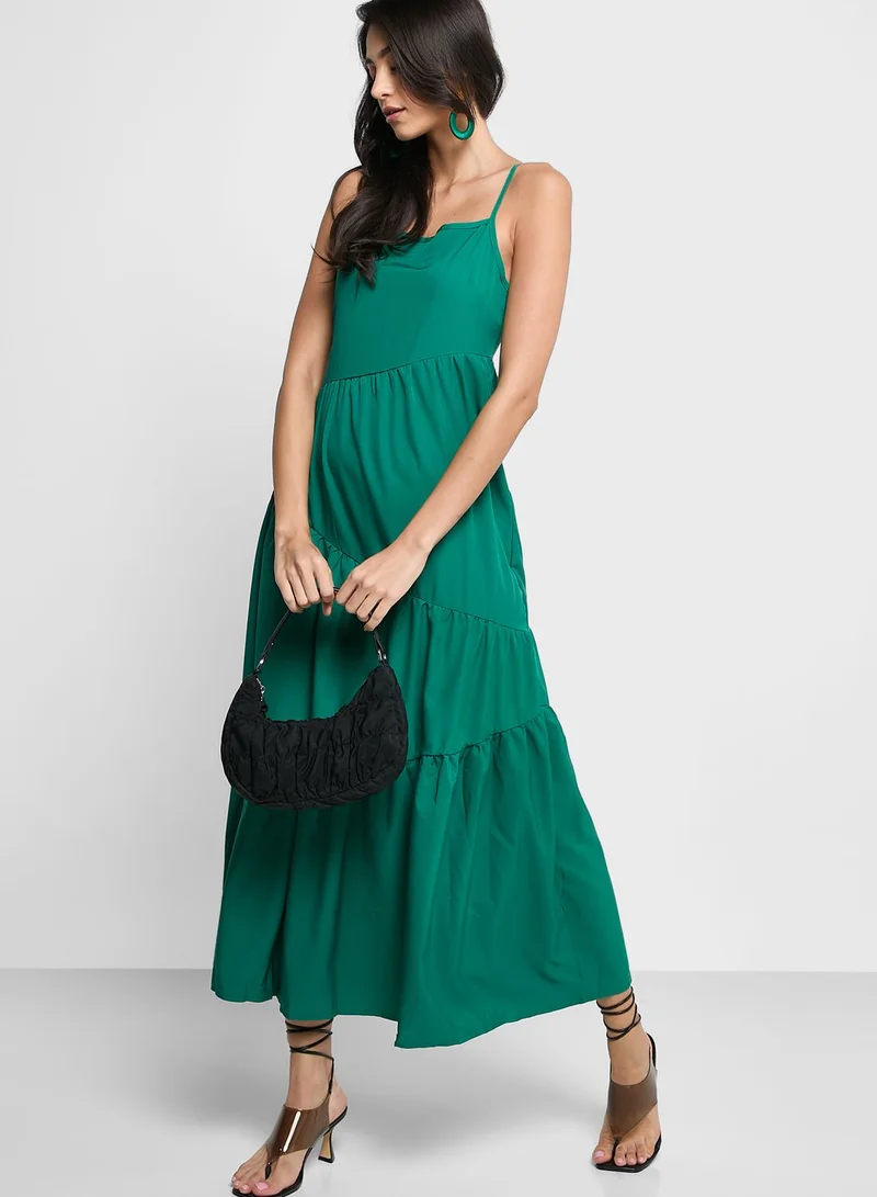 ELLA Strappy Tiered Dress