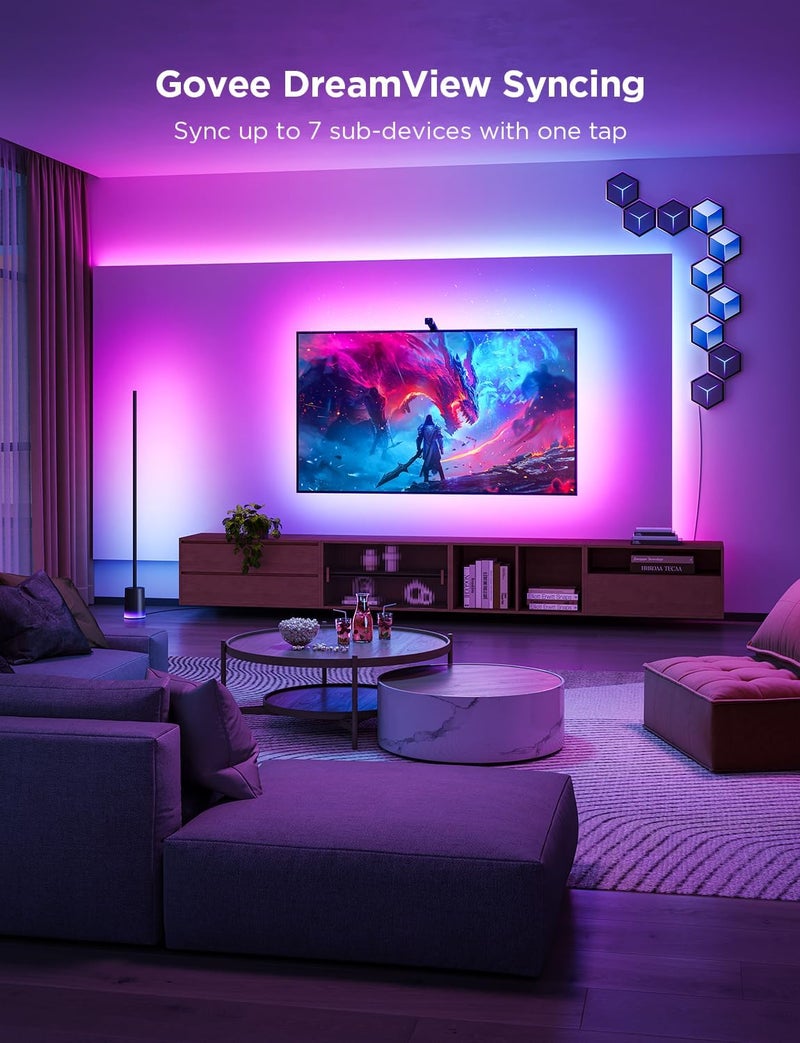 Govee TV Backlight 3 Lite with Fish-Eye Correction for 55-65 Inch TVs - Image 5