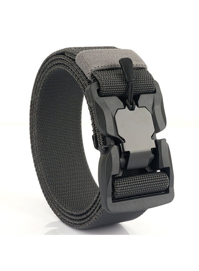 TFO Tfo Tactical Belt With Magnetic Buckle Leisure Outdoor Belt Hiking Pants Belt 2802420 Dark Grey  - Image 1