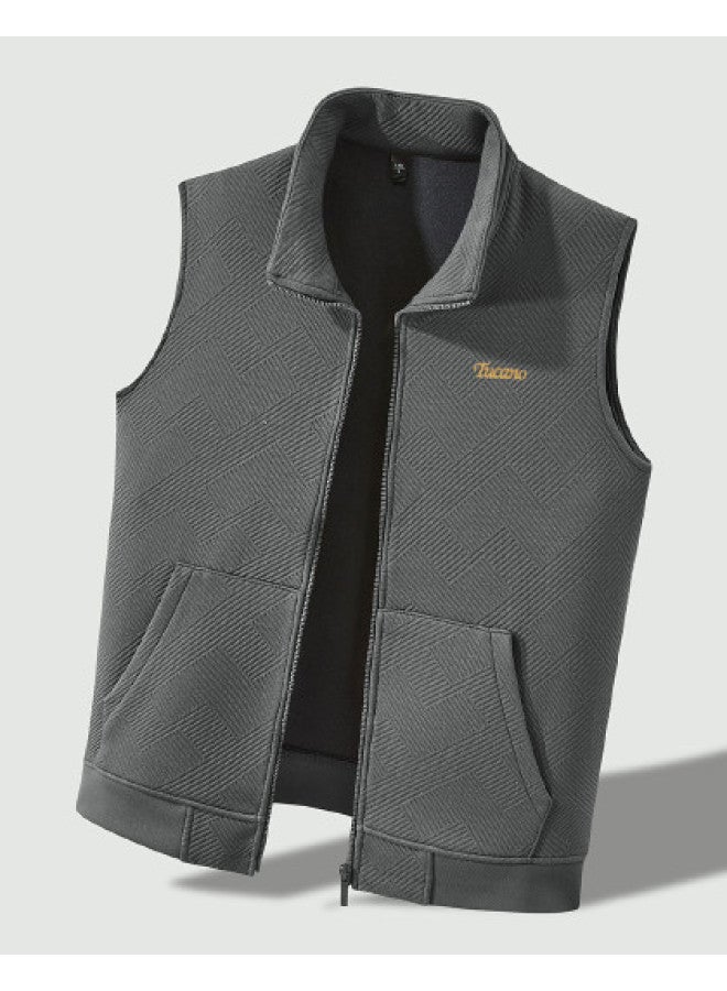 Tucano men's Sleeveless Thermal Vest - Autumn/winter Warmth, Simple & Versatile Casual Waistcoat For Layering - Image 1