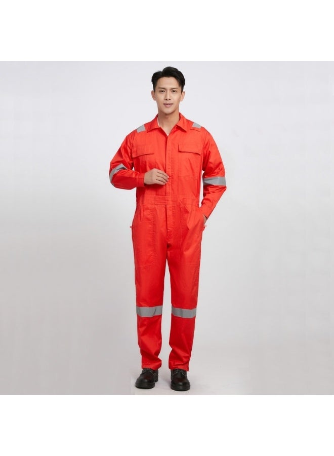 NIBEMINENT Men Women Working Coveralls Welding Suit Car Repair Workshop Mechanic Clothes Repairman Workwear - Image 1