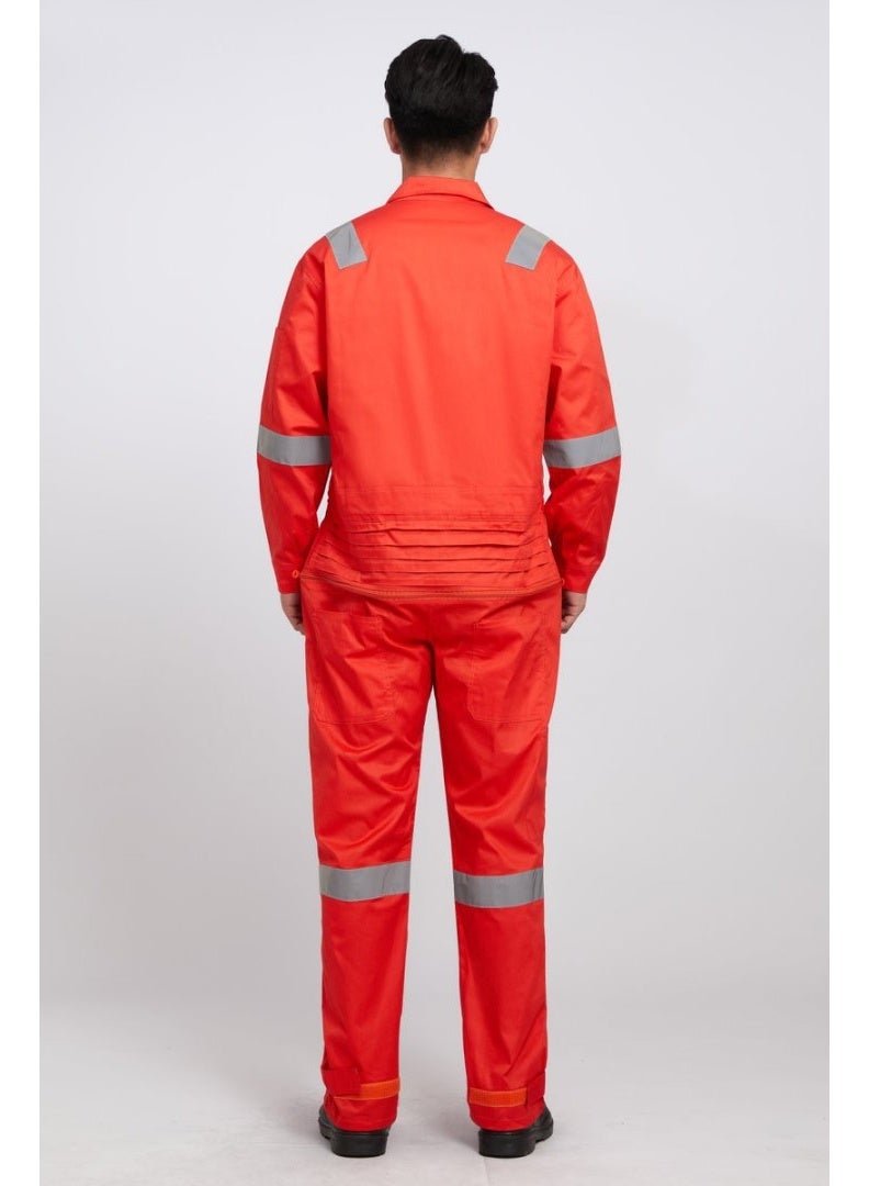 NIBEMINENT Men Women Working Coveralls Welding Suit Car Repair Workshop Mechanic Clothes Repairman Workwear - Image 2