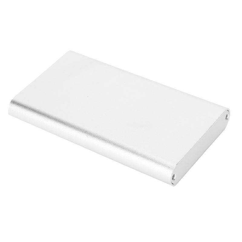 13x61x100mm Aluminum Alloy Enclosure Waterproof Instrument Project Case Box for Circuit Board GPS DecoderSandblasting Oxidation Silver - Image 4