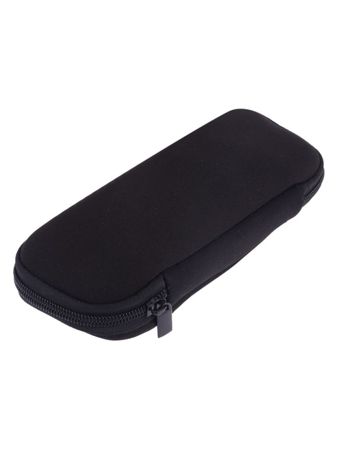 BURAQ Neoprene U Disk Storage Bag Cover, Bag Size: 20x9cm(Black)  - Image 3