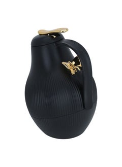 Alsaif Gallery Dora Black Butterfly Gold Thermos 1L  - Image 3